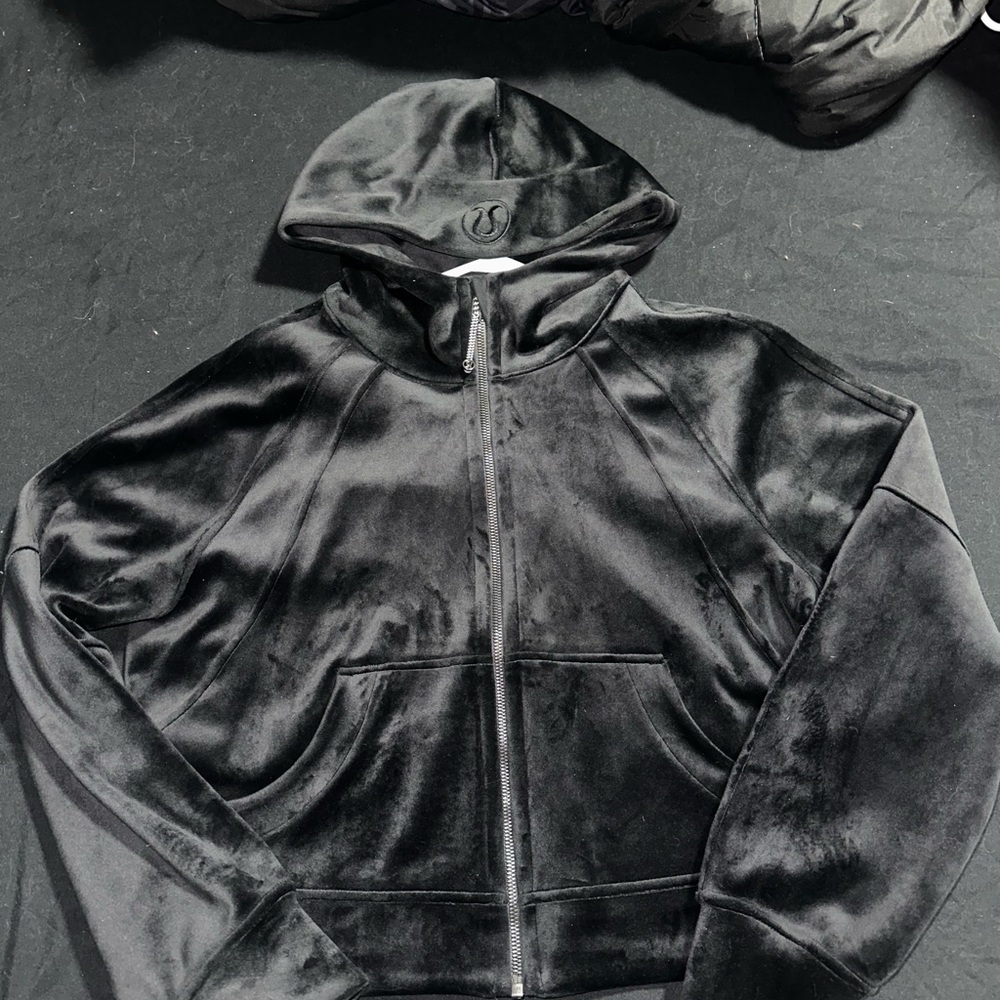 LULULEMON VELVET SCUBA FULLZIP HOODIE XS/S - Picture 2 of 2